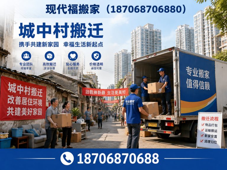 阎良区现代福搬家展示图
